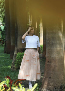Sunset Shibori Skirt
